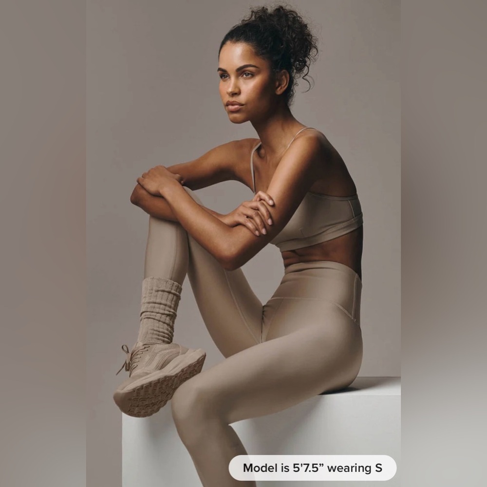 High-Waist Airlift Legging - Gravel